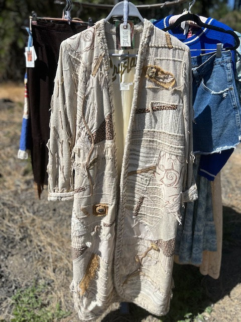 Hand Woven Duster