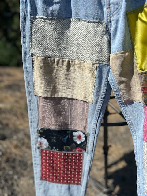 Patchwork Jeans