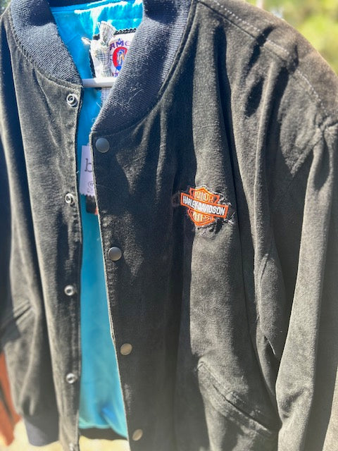 Vintage Camel and Harley Jacket