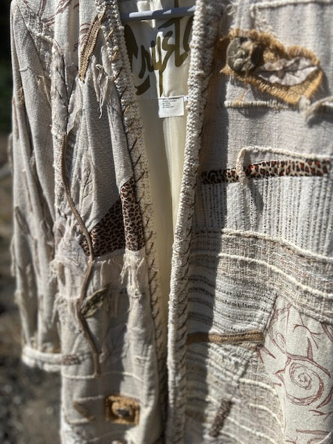 Hand Woven Duster