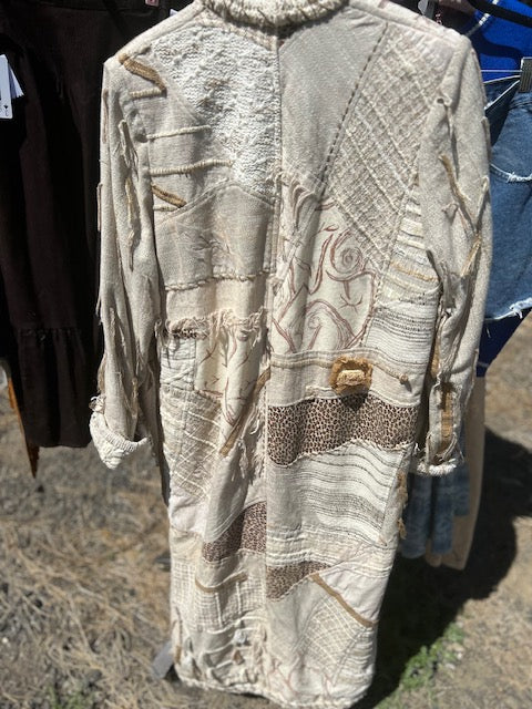 Hand Woven Duster