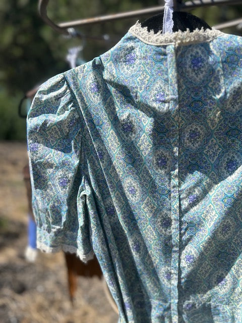 Vintage Western Paisley Dress