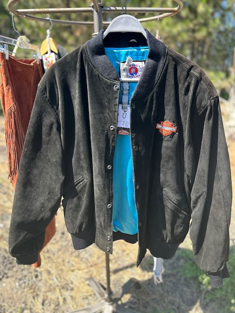 Vintage Camel and Harley Jacket