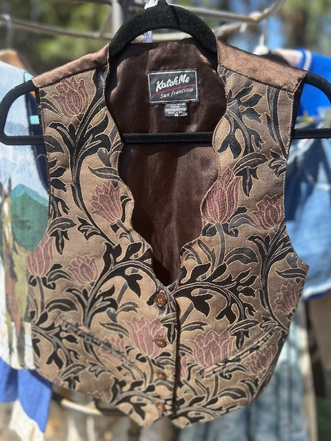 Vintage Scallop Vest