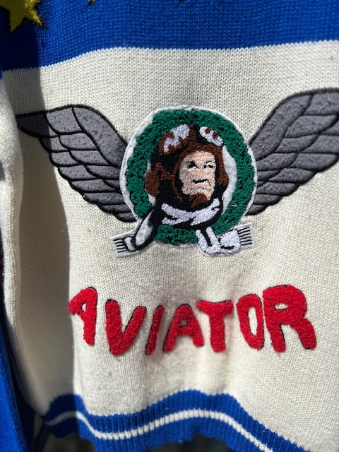 Vintage Aviator Sweater