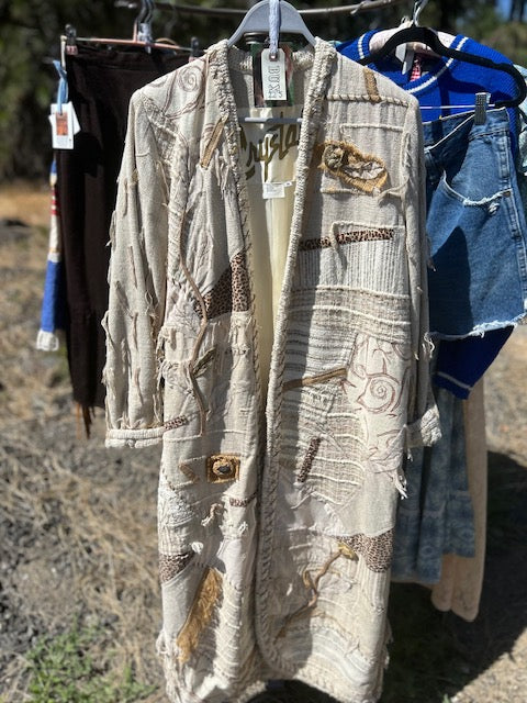 Hand Woven Duster