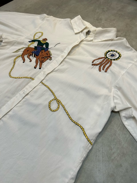 Vintage Rodeo Button Up